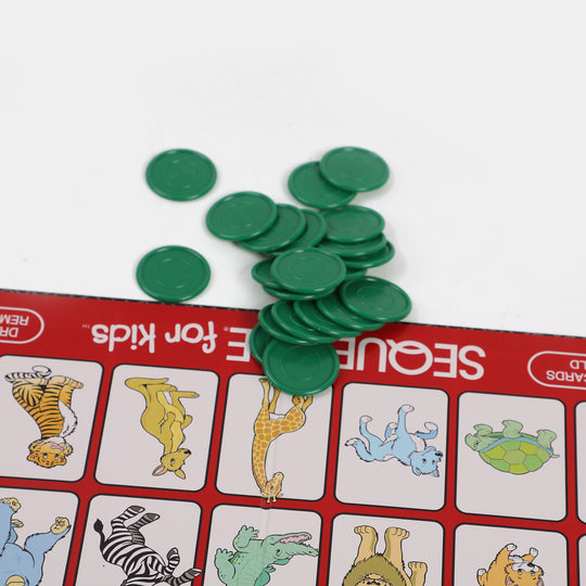 Sequence Game Board For Kids