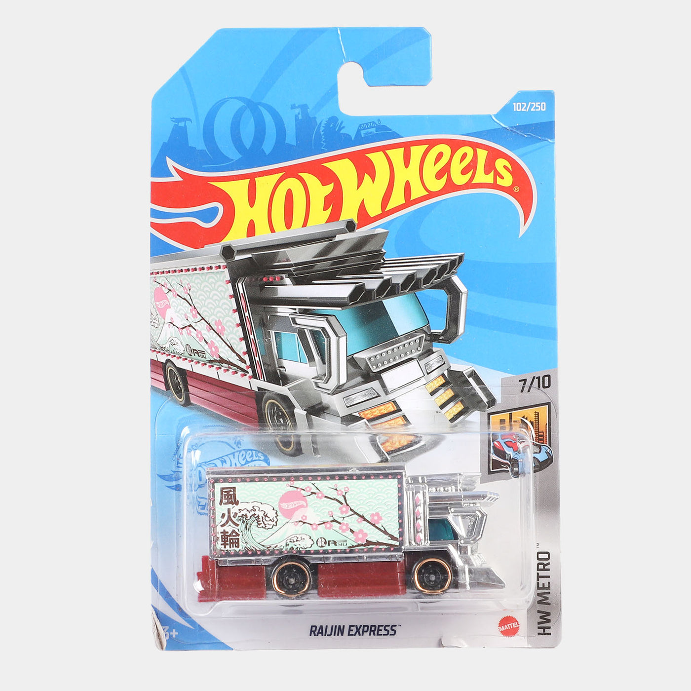 Hot Wheels Die-Cast Raijin Express For Kids