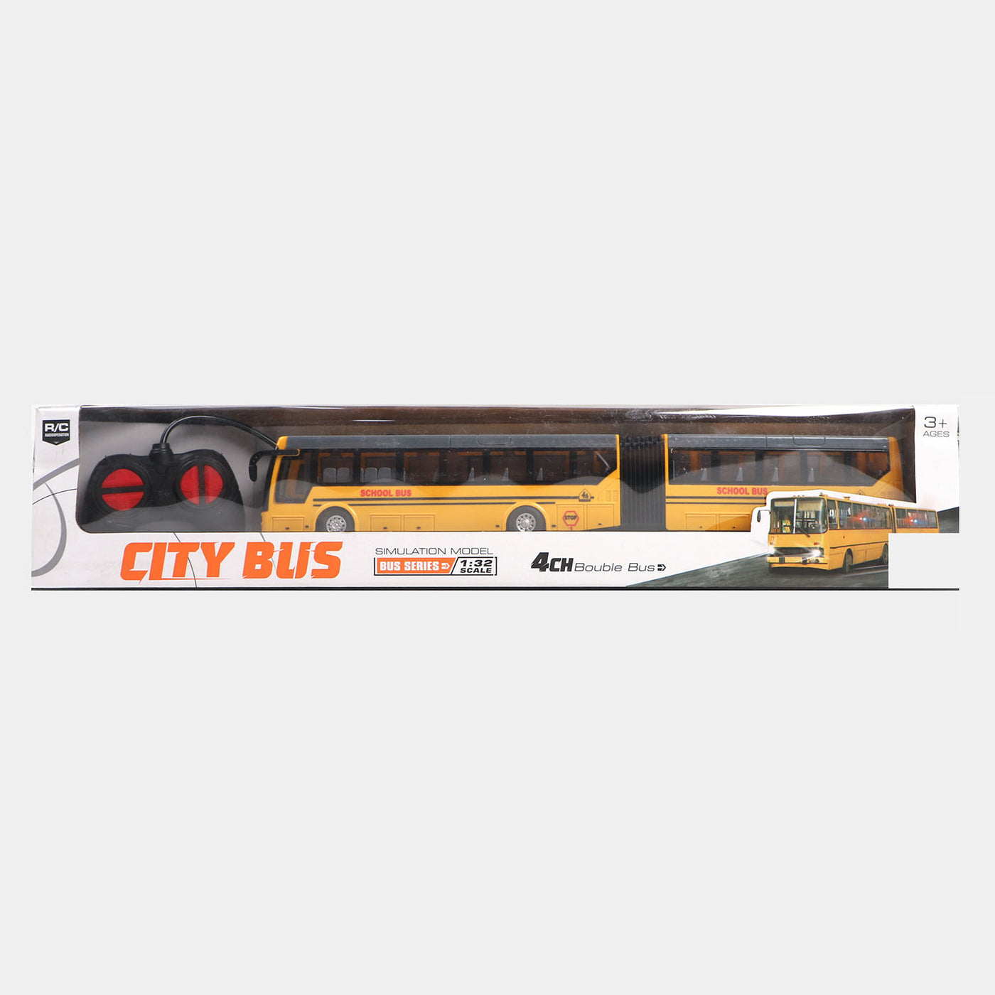 Remote Control City Bus For Kids