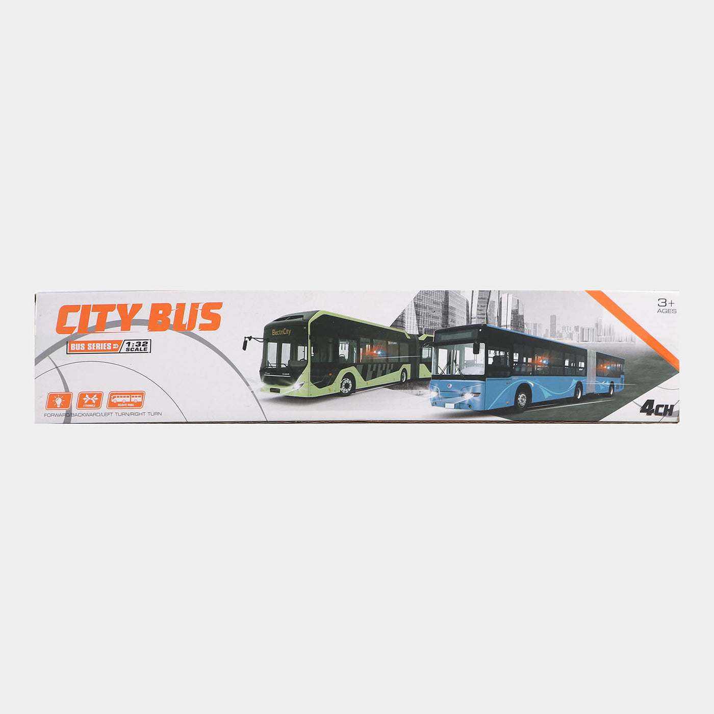 Remote Control City Bus For Kids