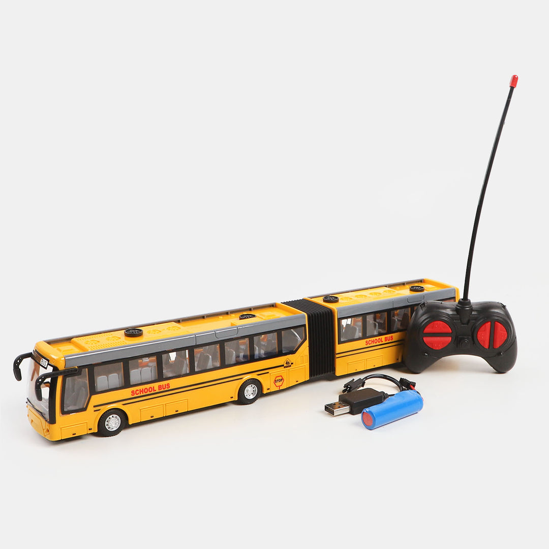 Remote Control City Bus For Kids