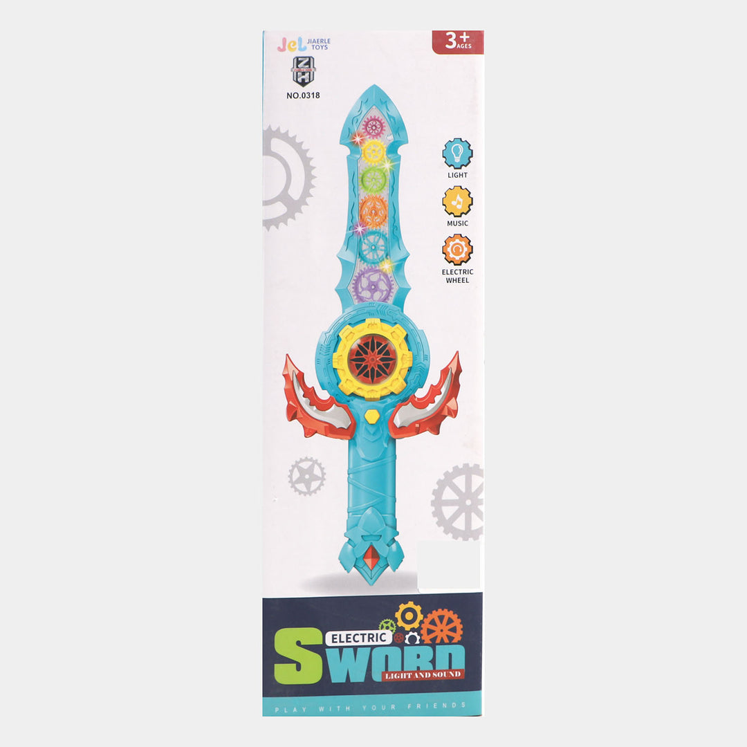 Gear Sword With Light & Music For Kids