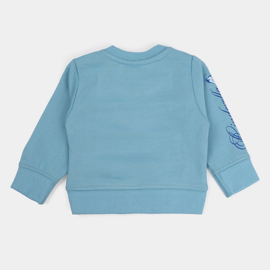 Infants Girls Fleece Sweatshirt Character - Blue