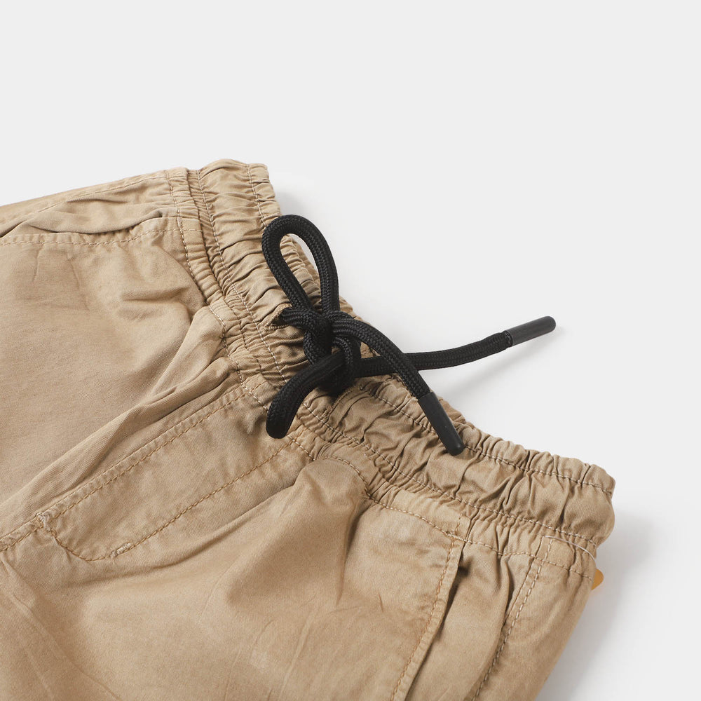 Boys Cotton Short Skate - KHAKI