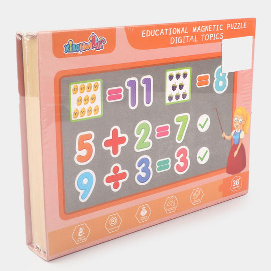 Educational Magnetic Puzzle Digital