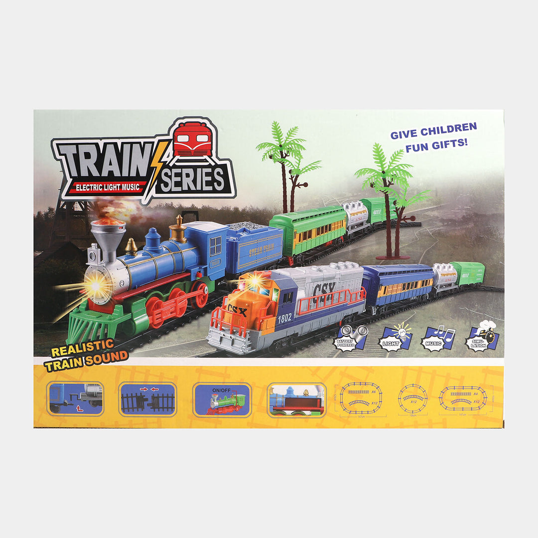 Train Electric Series Look For kids - 24Pcs