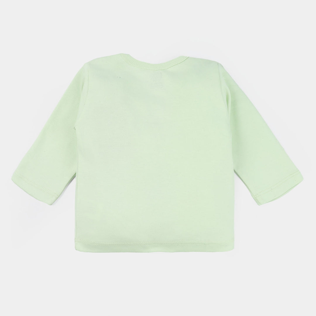GIRLS COTTON 2PCS CUTE SUIT - GREEN
