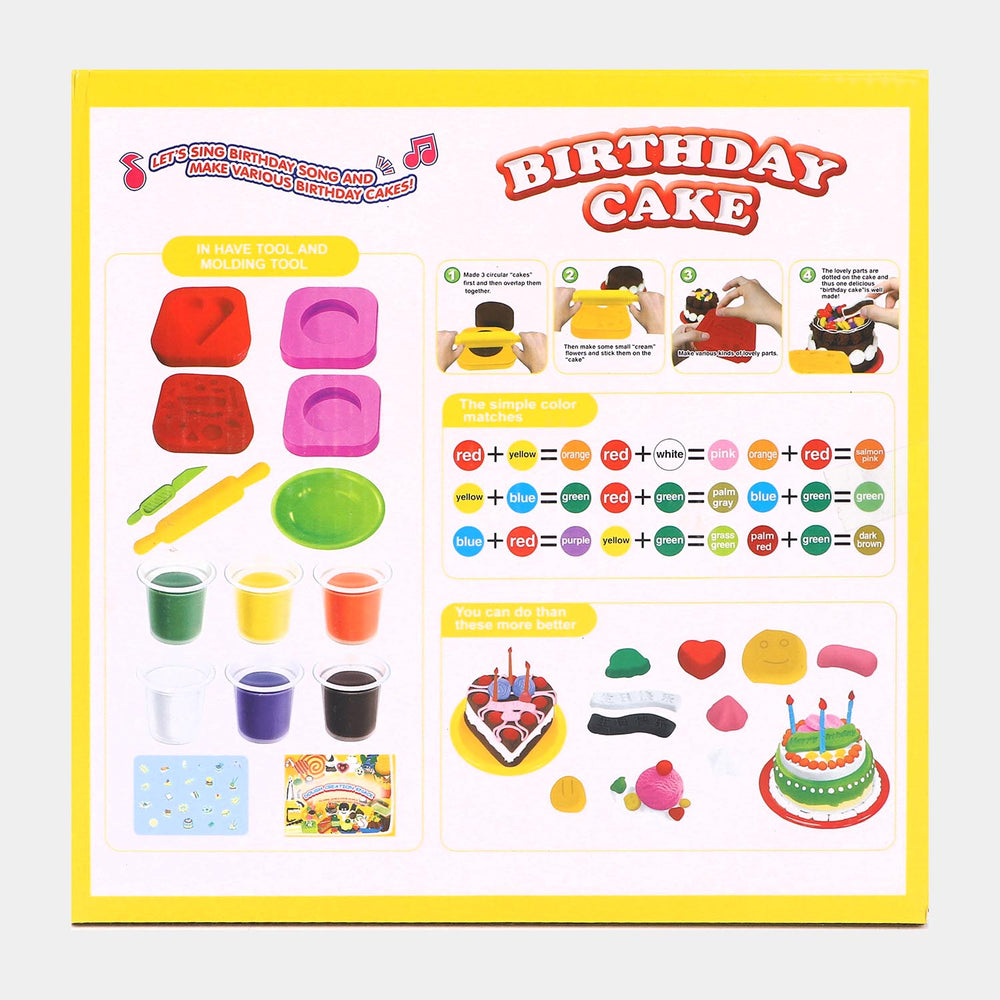 Kids DIY Colorful Dough Play Set Toy