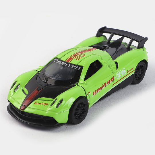 Die-Cast Model Pullback Car With Light Sound