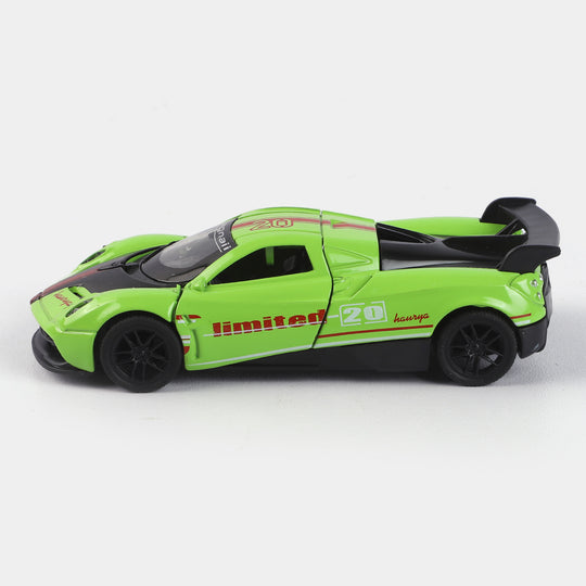 Die-Cast Model Pullback Car With Light Sound