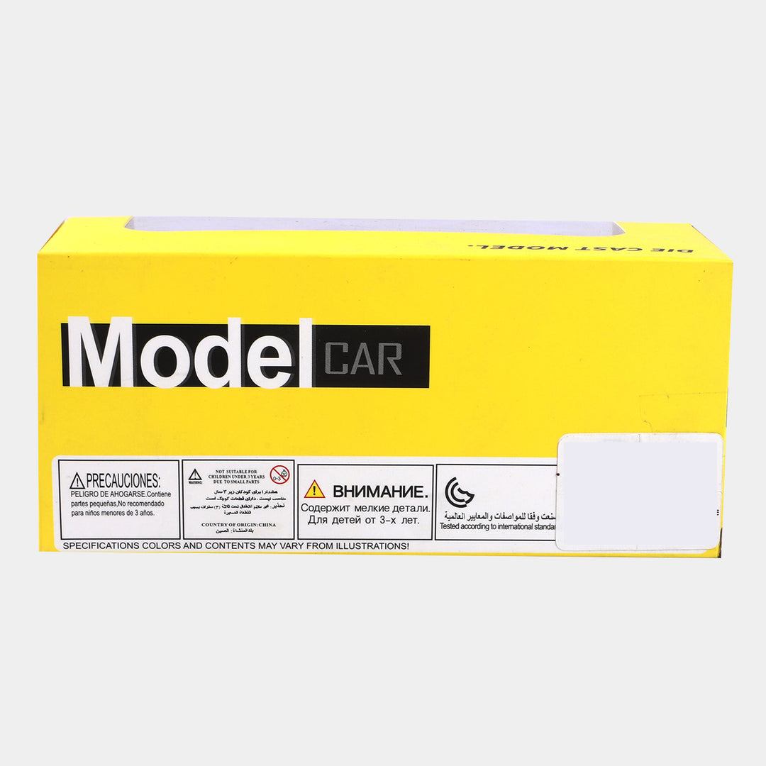 Die-Cast Model Pullback Car With Light Sound