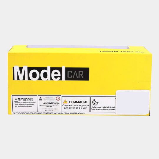 Die-Cast Model Pullback Car With Light Sound