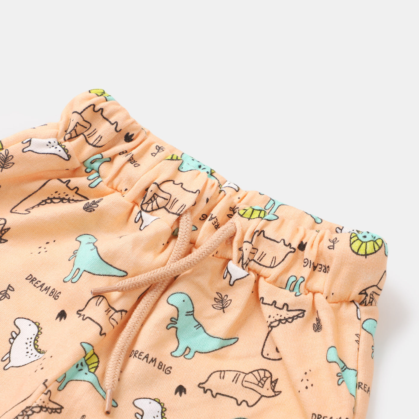Infant Boys Sleeping Pajama Dinosaurs - Cream Puff