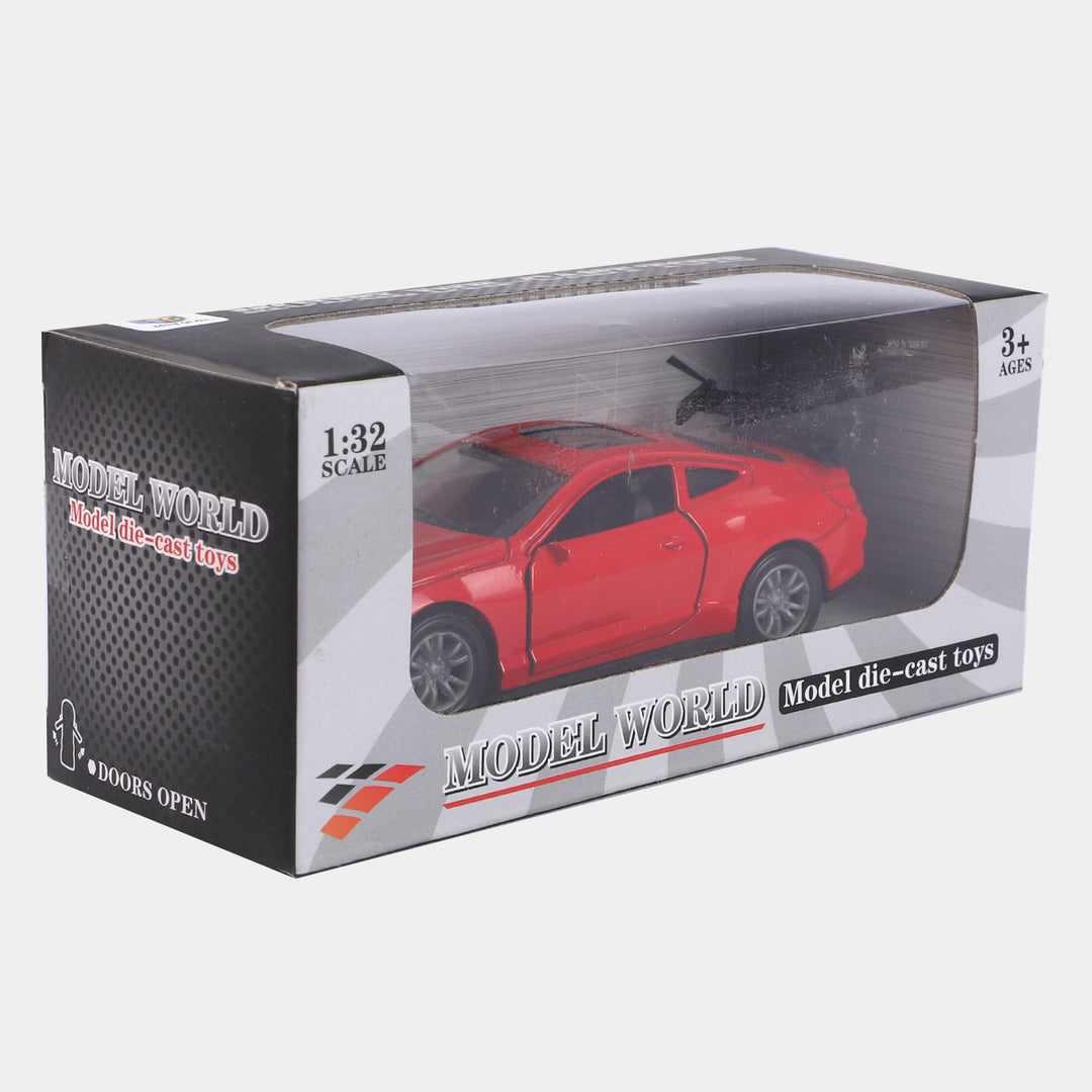 Die-Cast Model Pullback Car With Light Sound