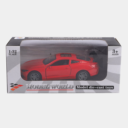 Die-Cast Model Pullback Car With Light Sound