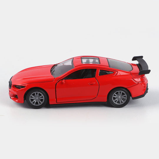 Die-Cast Model Pullback Car With Light Sound