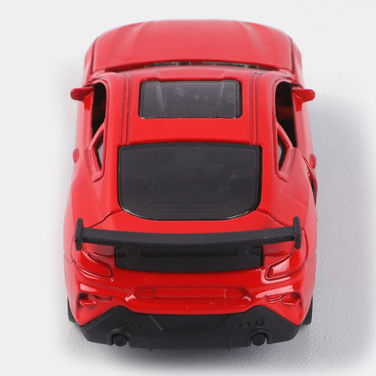 Die-Cast Model Pullback Car With Light Sound