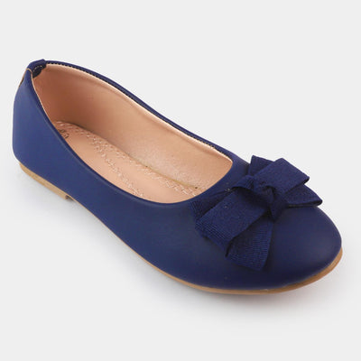 Girls Pumps 1252-NAVY