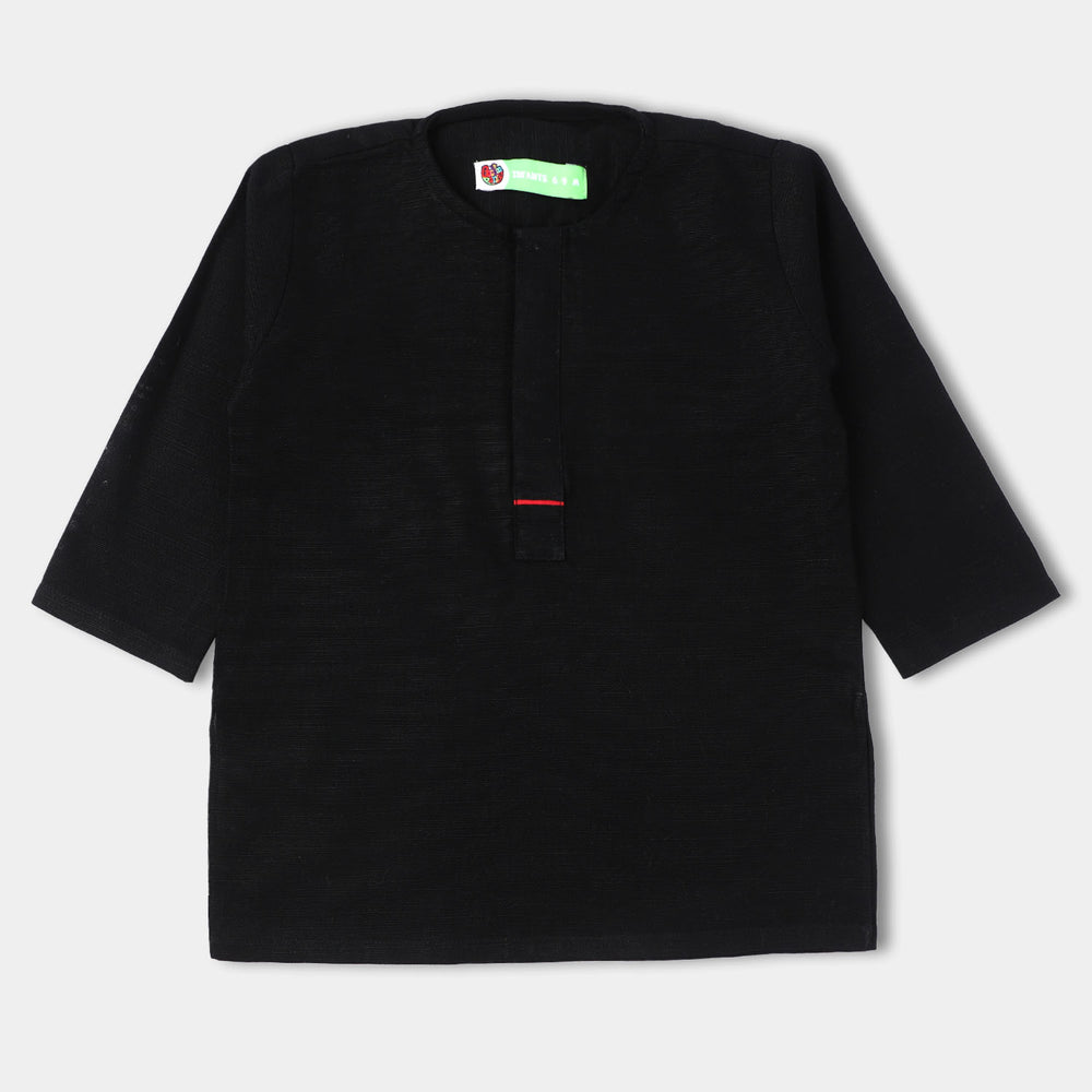 Infant Boys khaddar 3 Piece FW 2023-04-BLACK