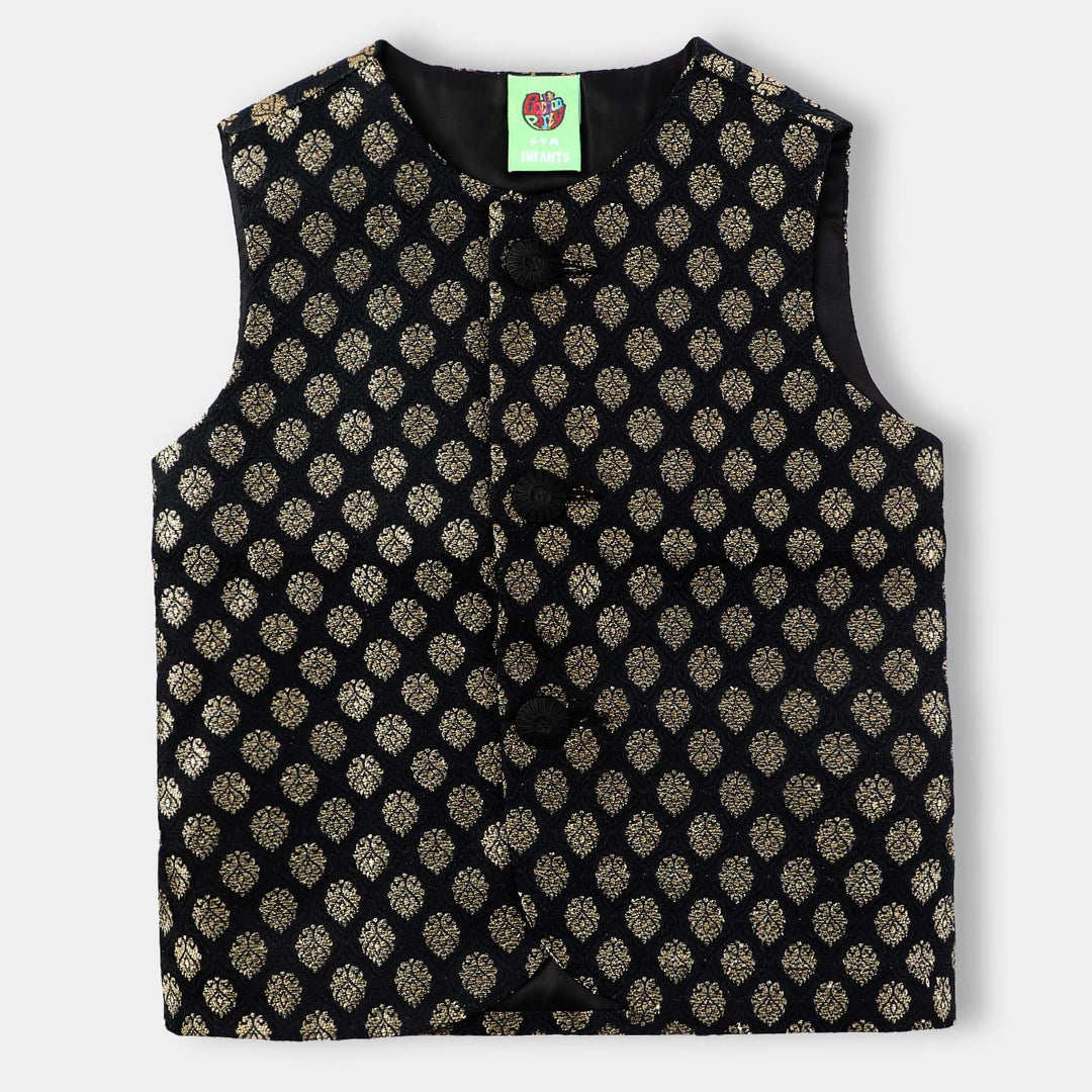 Infant Boys khaddar 3 Piece FW 2023-04-BLACK