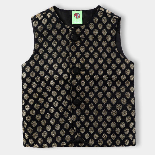 Infant Boys khaddar 3 Piece FW 2023-04-BLACK