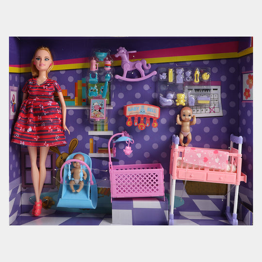 Doll Play Set For Kids