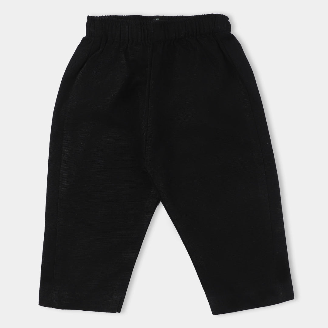 Infant Boys khaddar 3 Piece FW 2023-04-BLACK