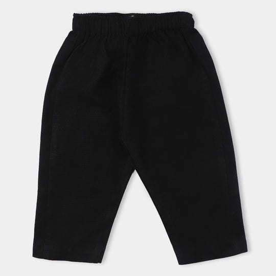 Infant Boys khaddar 3 Piece FW 2023-04-BLACK