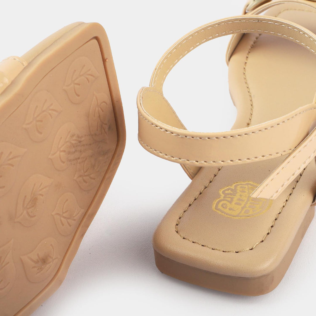 Girls Sandal U-K07-Fawn