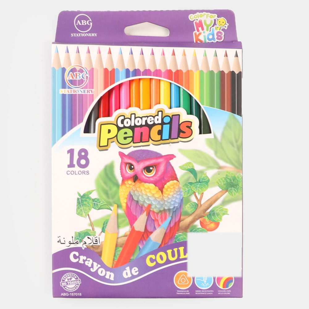 Bertand Pencil Color 18's For Kids