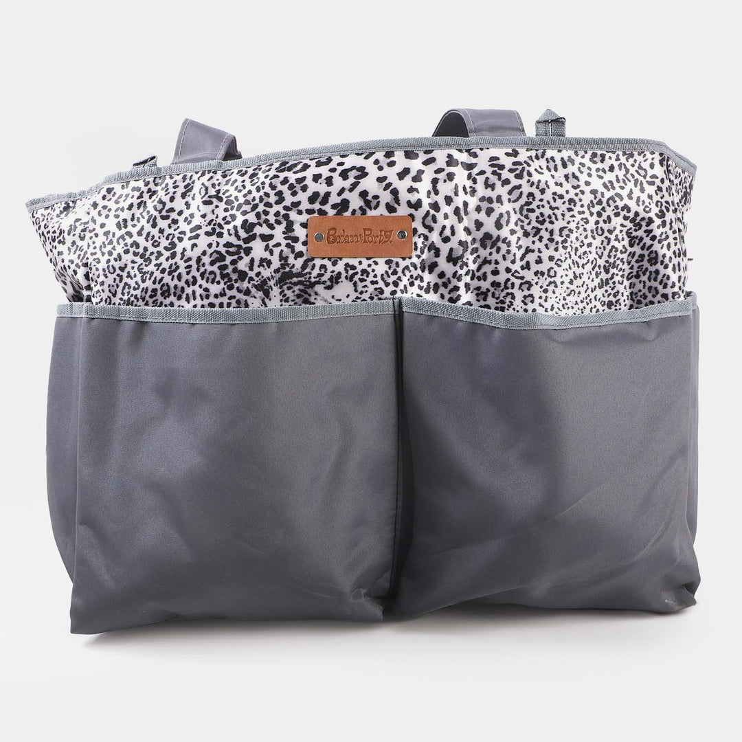 Mother Travel Baby Diaper Bag Large - Cheetah Print
