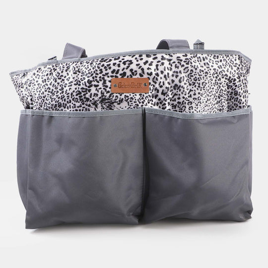 Mother Travel Baby Diaper Bag Large - Cheetah Print