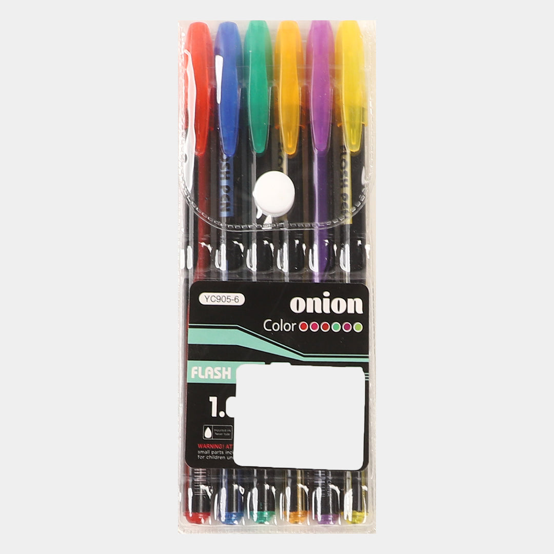 Glitter Pen 06PCs Set For kids