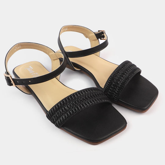 Teen Girls Sandal U-K05-BLACK