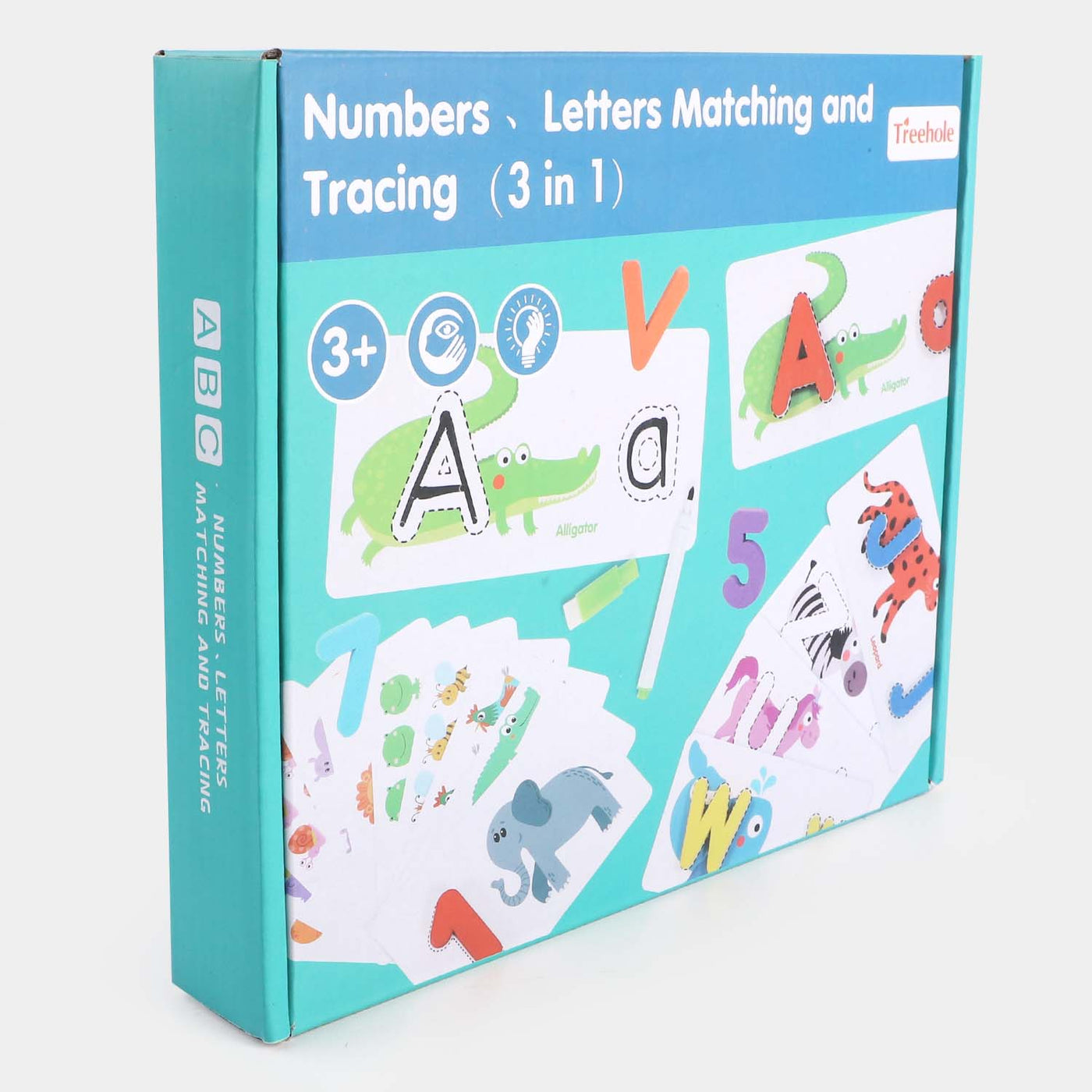 Letters Matching And Tracing 3In1 Play Set