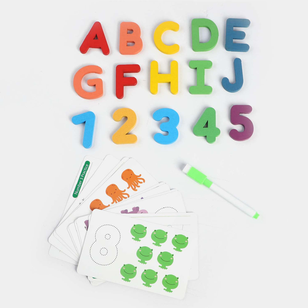 Letters Matching And Tracing 3In1 Play Set