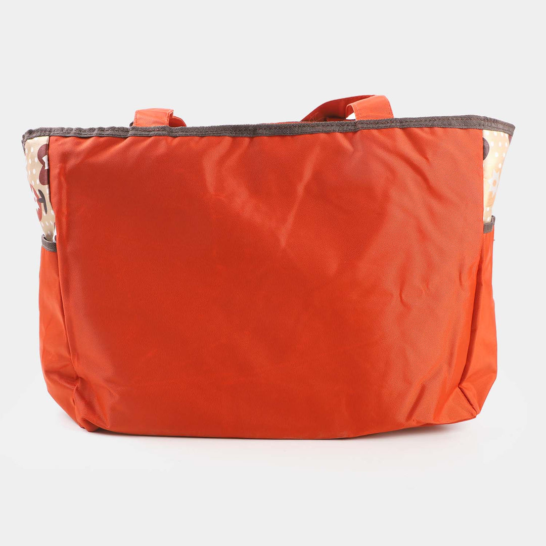 Mother Travel Baby Diaper Bag Large - Orange