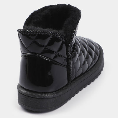 Girls Boots PS-03-BLACK