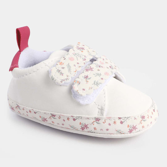 Baby Girls Shoes-White