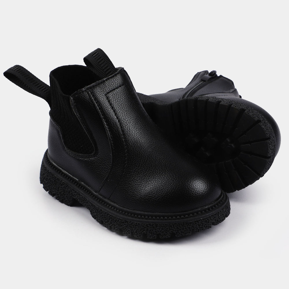 Boys Boots PS-09-BLACK