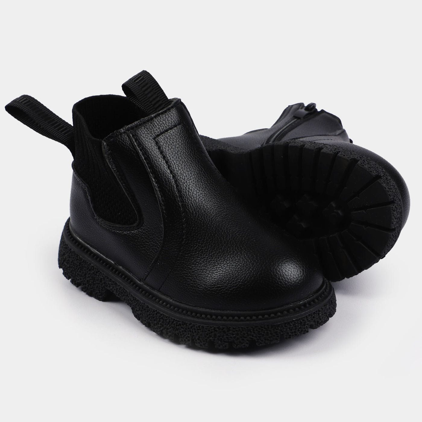 Boys Boots PS-09-BLACK