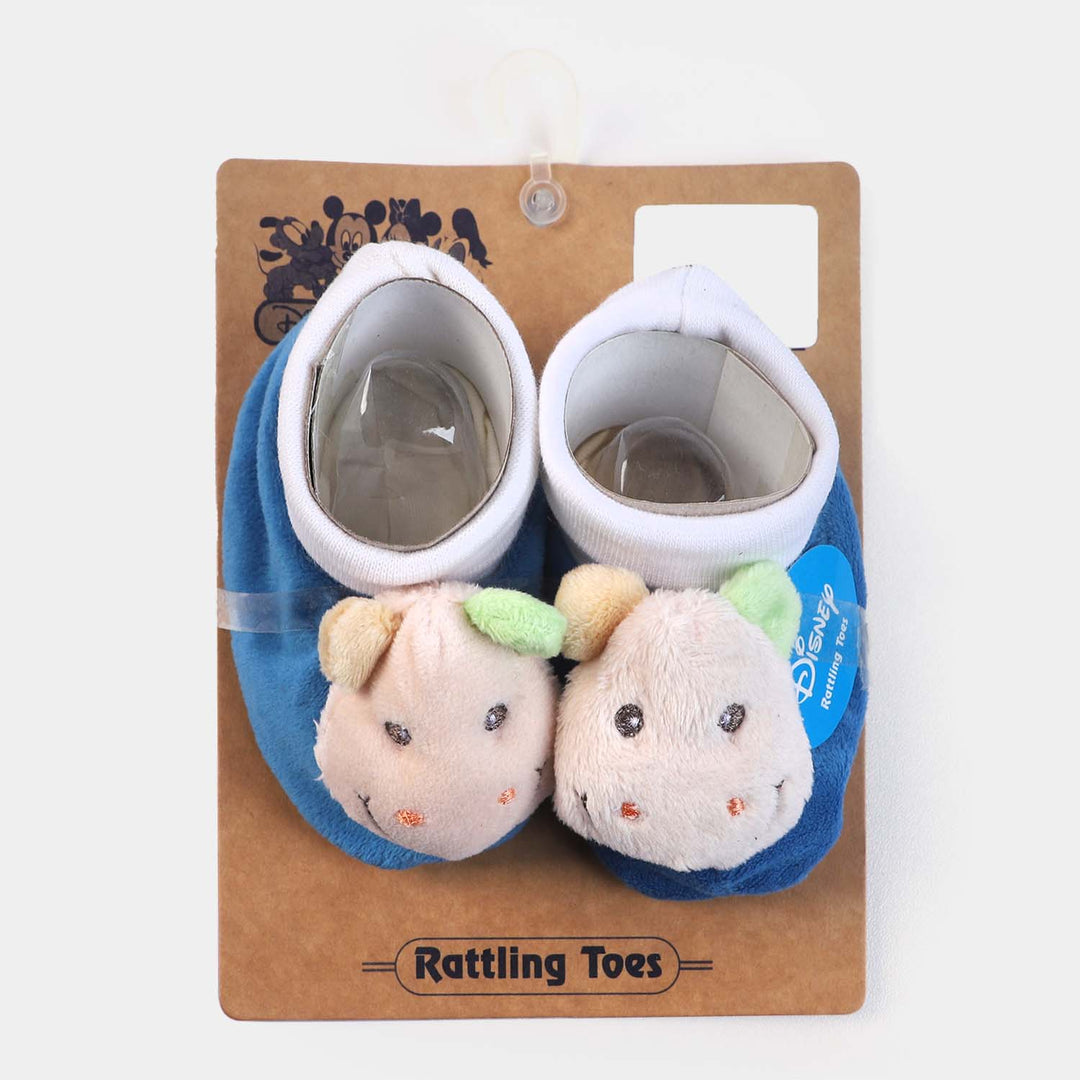 Rattle Shoes For Infant | Blue