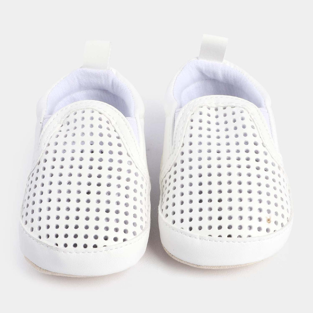 Baby Boys Shoes-White