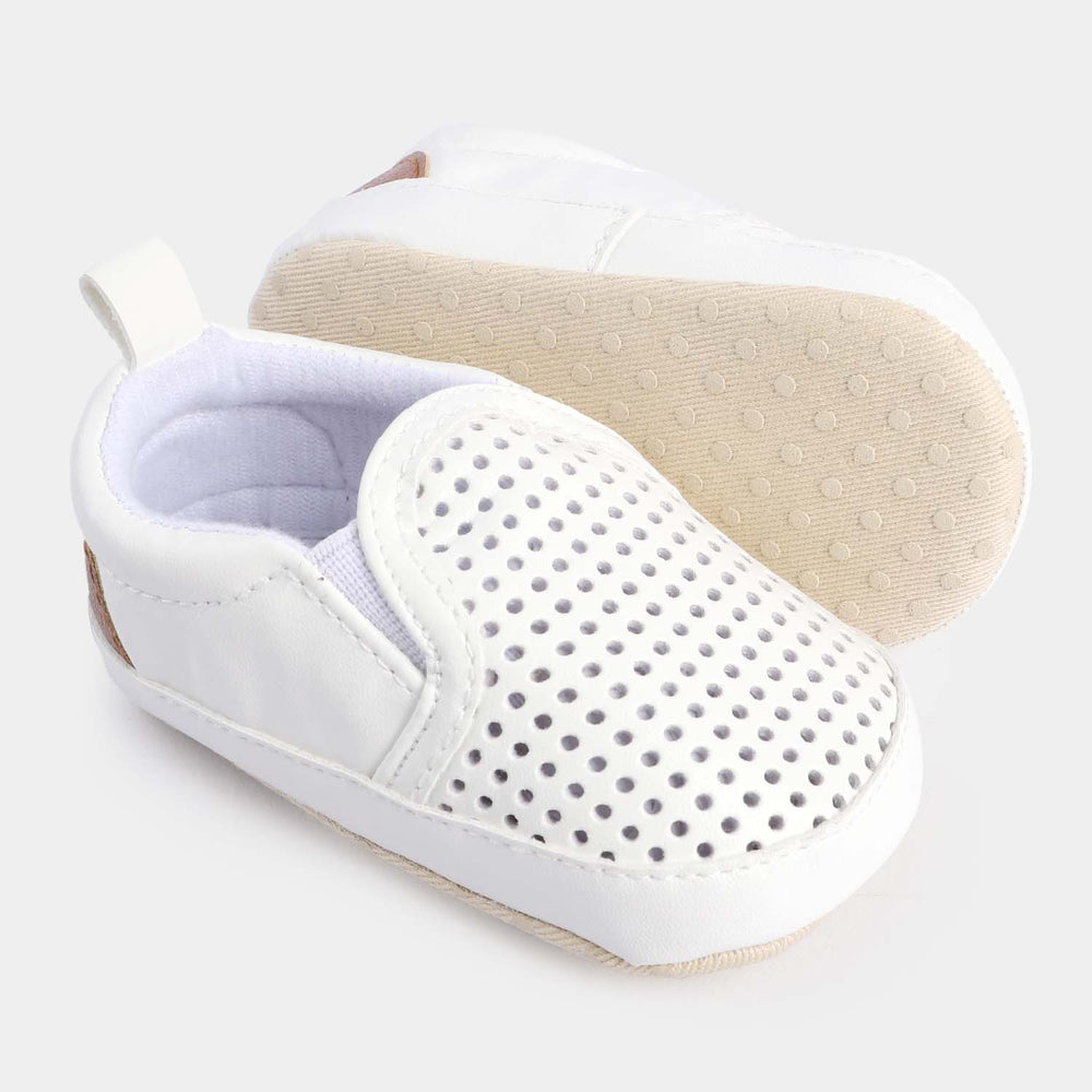 Baby Boys Shoes-White