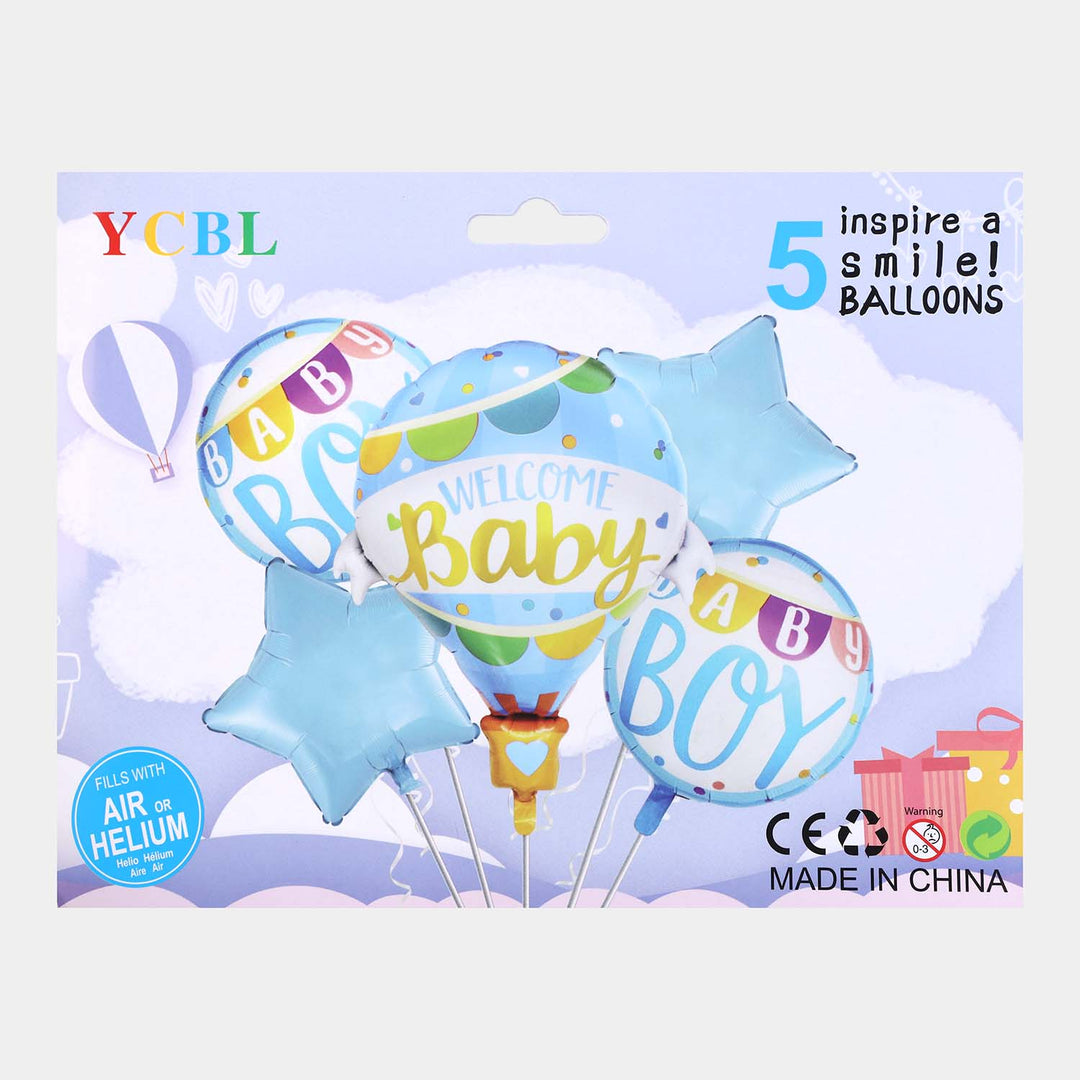 Baby Boy Balloon | 5 Pcs