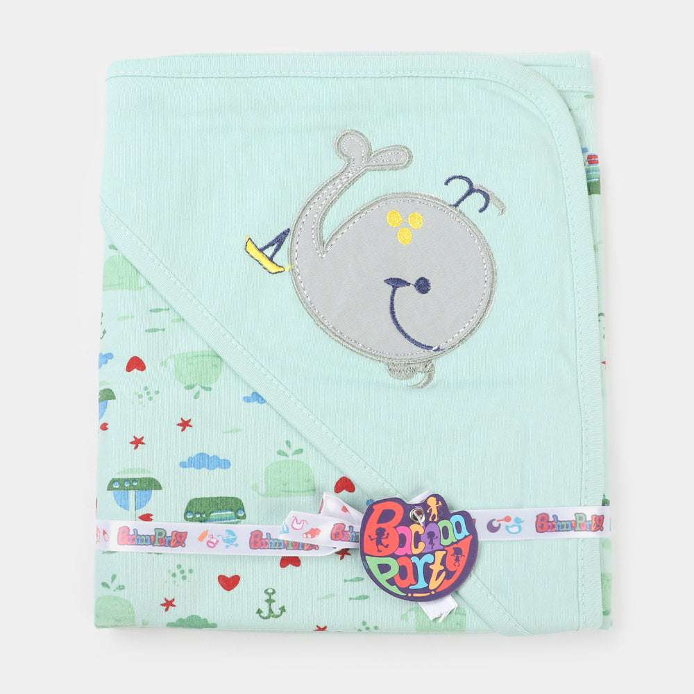 Hooded Baby Wrapping Sheet