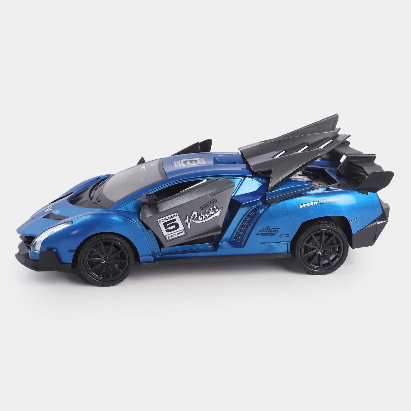 Remote Control Super Sports Racing Car With Light & Sound For Kids