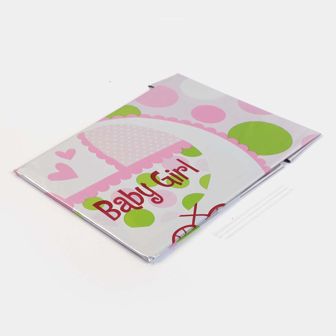 Baby Girl Foil Balloon | 5 Pcs
