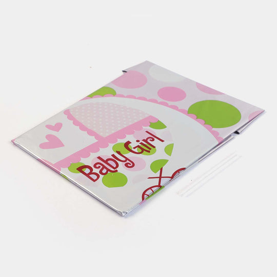Baby Girl Foil Balloon | 5 Pcs