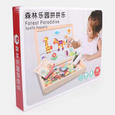 Wooden Toy Forest Paradise For Kids